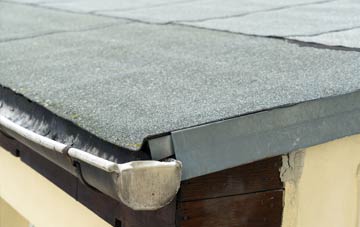 repair or replace Bottom House flat roofing?
